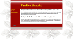 Desktop Screenshot of elmquist.info
